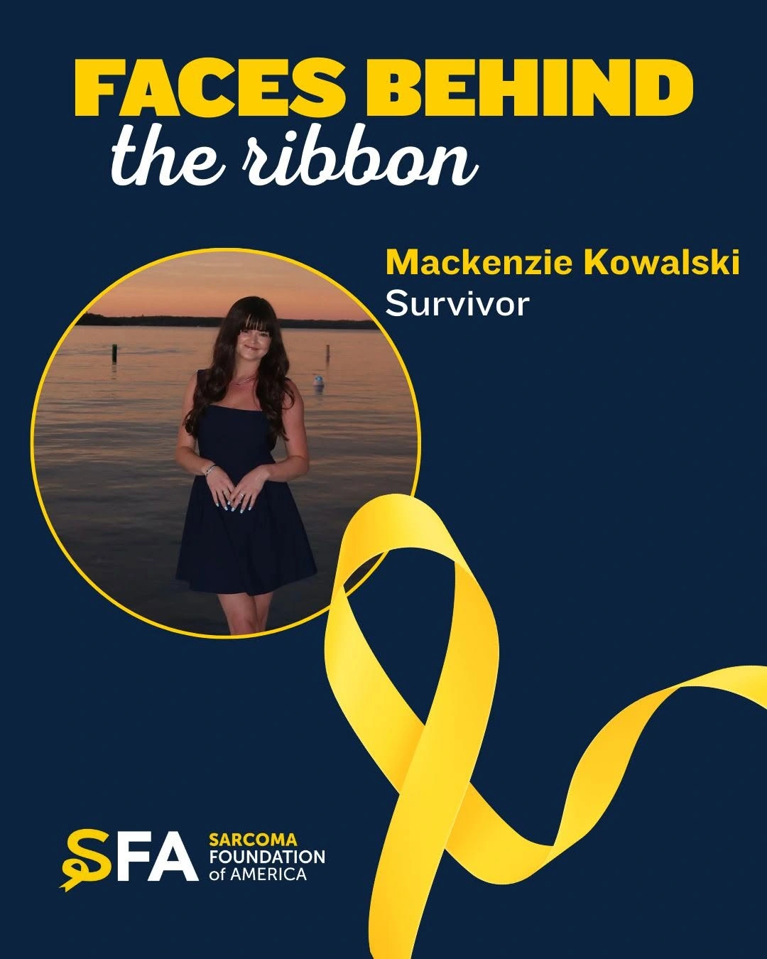 Faces behind the ribbon — slide 5 of 6