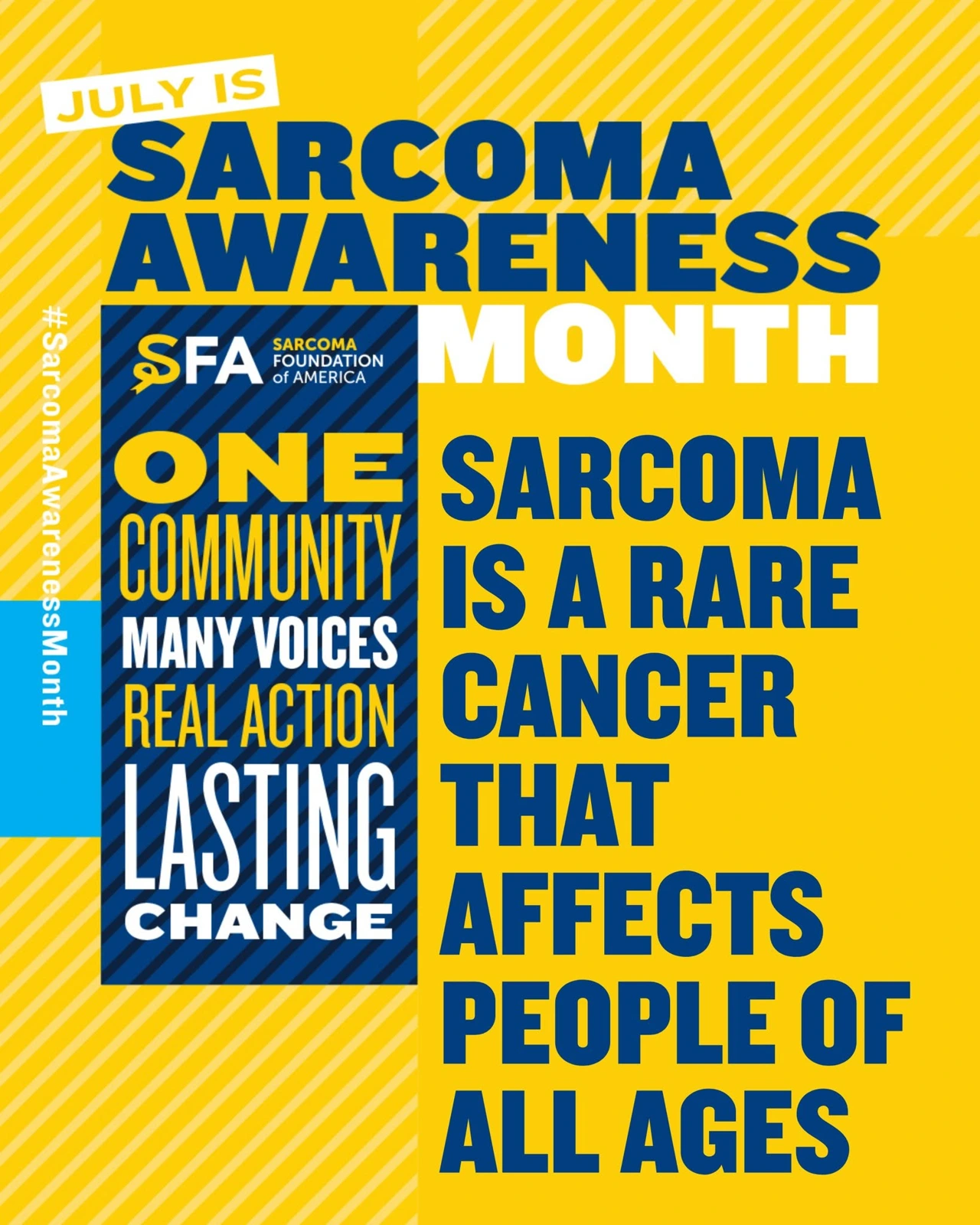 Sarcoma Awareness Month — slide 8 of 9