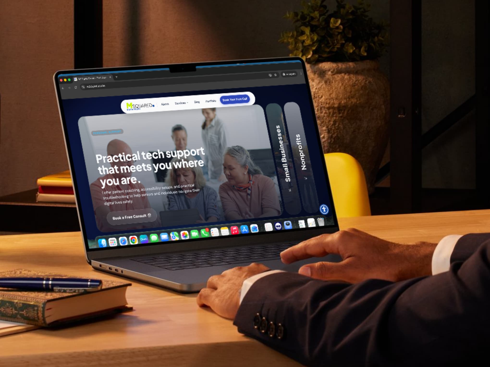 Website development sample
