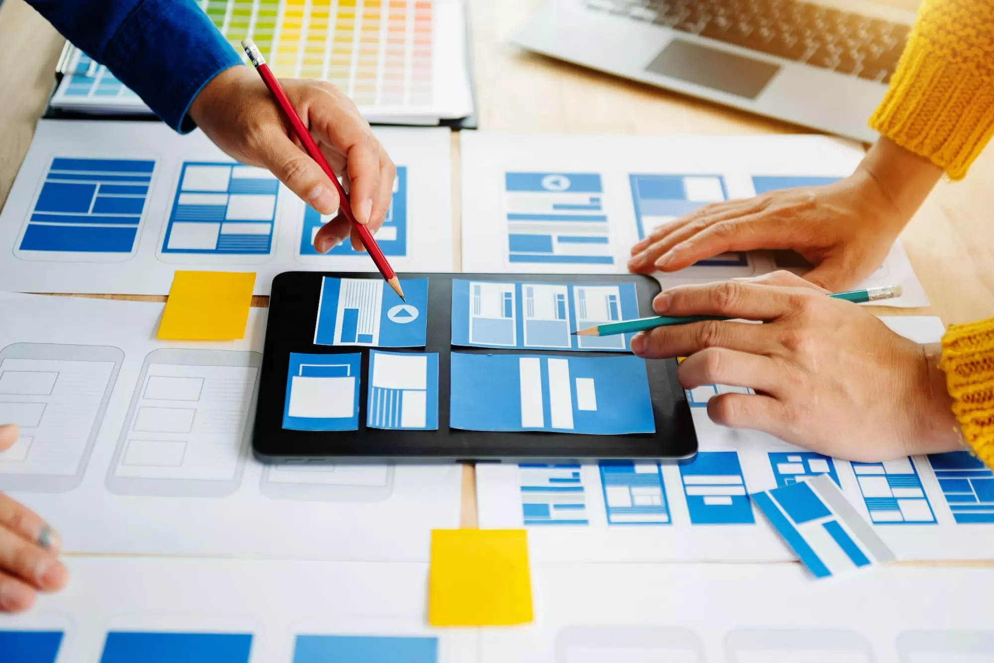Accessible website design and planning